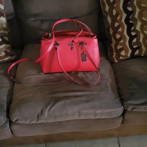 Red, 100% authentic coach handbag,  BRAND NEW!!